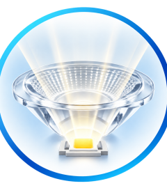 Led Optic Lens